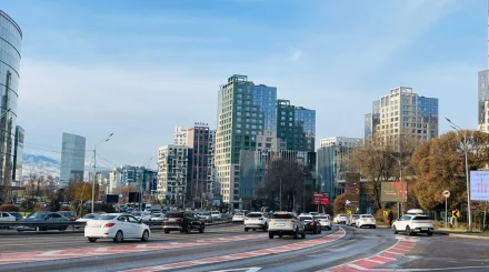 Жаңбырдан кейін Алматының ауасы айтарлықтай тазарып қалды