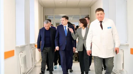 Риддер қаласында көпсалалы аурухана кешенінің құрылысы аяқталды
