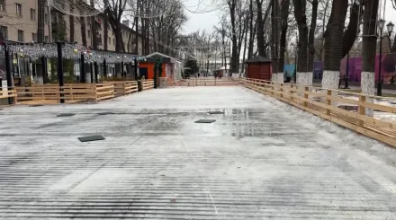 Шымкентте ашық аспан астындағы мұз айдындары еріп кетті