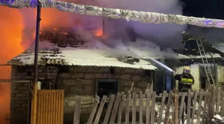 Екібастұзда жеке үй өртеніп, бір адам қаза тапты