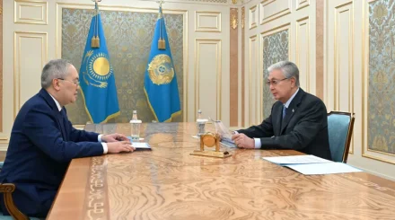 Президент Қаржылық мониторинг агенттігінің төрағасы Жанат Элимановты қабылдады