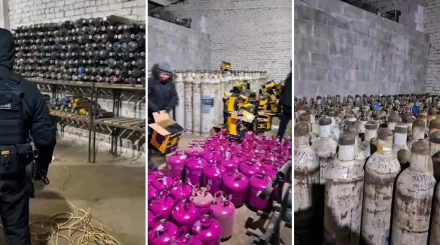 «Ресейден жеткен»: Ақтөбе полициясы аса ірі көлемде қауіпті азот тотығын тәркіледі