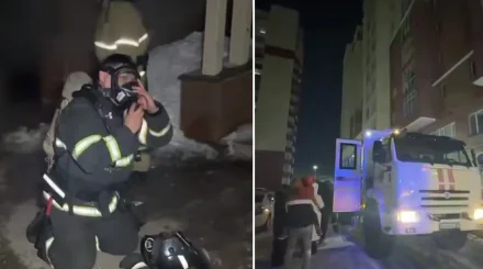 «Арасында балалар көп»: Астанадағы көп қабатты тұрғын үйден өрт шығып, 74 адам эвакуацияланды (ВИДЕО)