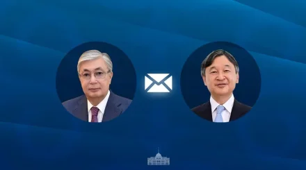Тоқаев Жапония императорын туған күнімен құттықтап, жеделхат жолдады