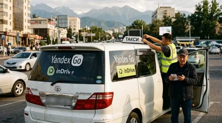 Yandex пен inDrive рөлі оң жақтағы 70 мыңнан астам көлікті такси қызметінен алып тастады