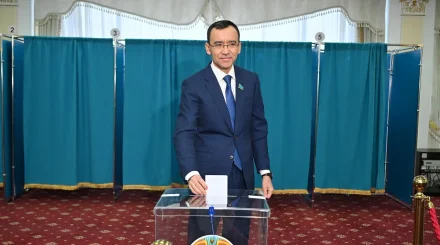 Сенат төрағасы жаңа Конституцияға байланысты референдумда дауыс берді