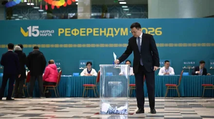 Президент Әкімшілігінің басшысы референдумда дауыс берді