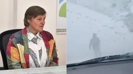«Нағыз батыр әйел»: Павлодарда боран күні көліктерге жол көрсетіп, 4 шақырым жаяу жүрген әйел марапат алды (ВИДЕО)
