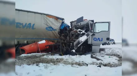 Астана – Петропавл бағытында жол апаты болып, бір адам ауруханаға түсті