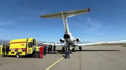 Павлодар облысында жаңа туған егіздер тікұшақпен аман жеткізілді