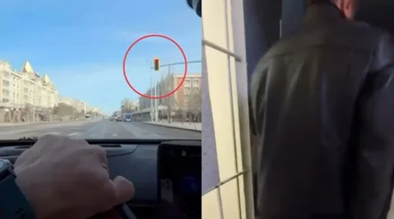 Астанада Республика даңғылының бойымен 115 км/сағ жылдамдықпен жүрген жүргізуші ұсталды (ВИДЕО)