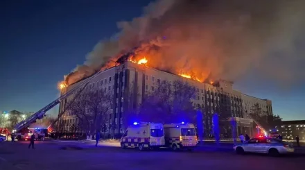 «Қызметкерлер онлайн жұмыс істейді»: Ақтөбе әкімдігіндегі өртке байланысты қылмыстық іс қозғалды