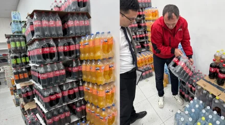 Шымкенттің саудагерлері «Coca-Cola» сусынын қолдан жасап, оны базарда тоннасымен сатқан – енді олар сотталады