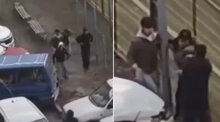 «Төбелеспеңдер»: Павлодарда бір топ бозбала ескерту жасаған ер адамды жабылып, соққыға жыққан (ВИДЕО)