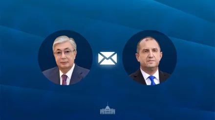 Қасым-Жомарт Тоқаев Румен Радевке құттықтау жеделхатын жолдады