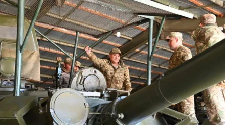 Начальник генштаба проверил организацию боевой подготовки в гарнизонах на востоке Казахстана