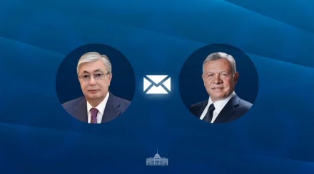 Президент Казахстана поздравил короля Иордании