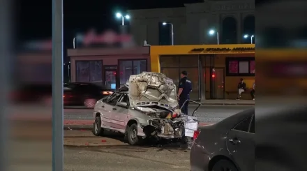 Крупная авария произошла на центральном проспекте в Актобе