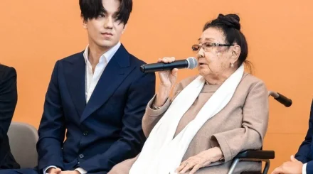 96-летняя Бибигуль Тулегенова обратилась к Димашу Кудайбергену (ВИДЕО)