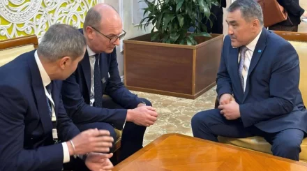 Министр водных ресурсов и ирригации Нуржан Нуржигитов обсудил вопросы сотрудничества с Вице-президентом ЕБРР
