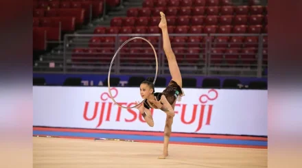 Казахстанская гимнастка завоевала две бронзовые медали чемпионата Азии