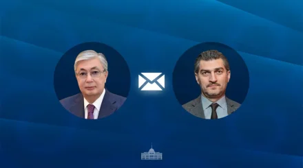Президент Казахстана поздравил президента Грузии