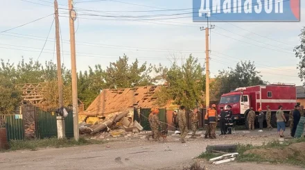 Дом обрушился после взрыва газа в Актобе. Один человек погиб