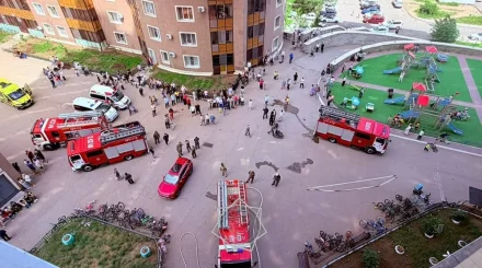 Пожар произошел в квартире из-за забытой сковороды в Астане
