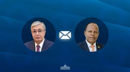Токаев направил телеграмму президенту Эфиопии