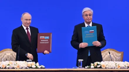 Совместное заявление Президента Республики Казахстан К.К.Токаева и Президента Российской Федерации В.В.Путина о семи основах дружбы и добрососедства народов Казахстана и России