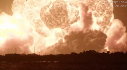 Ракета Джеффа Безоса взорвалась во время испытаний во Флориде (ВИДЕО)