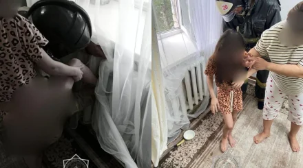 Нога застряла в батарее: спасатели пришли на помощь 8-летней девочке в Хромтау