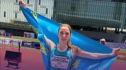 Казахстанка Щипачева завоевала бронзу ЧА U20 в тройном прыжке
