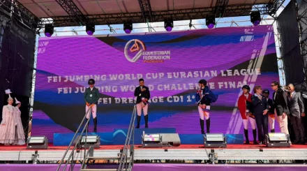 В Астане состоялось первое квалификационное соревнование FEI Jumping World Challenge Final 2026