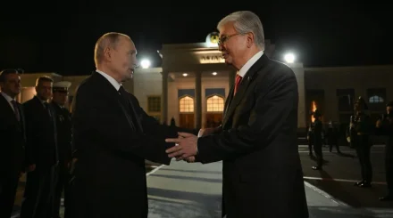 Тоқаев Путинді елорда әуежайынан шығарып салды