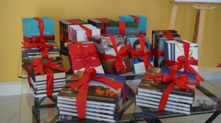 В Туркестане по инициативе партии AMANAT открылось новое здание областной детской библиотеки