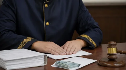 Задержан с поличным председатель судебной коллегии облсуда в Усть-Каменогорске
