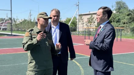 Обязательства AMANAT выполнены: в Красном Яре открыт новый спорткомплекс