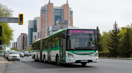 Четыре автобуса изменили схемы движения в Астане