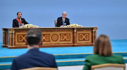 «Кипр проявляет интерес к казахстанской системе eGov»: о чем говорили Токаев и Христодулидис на брифинге со СМИ