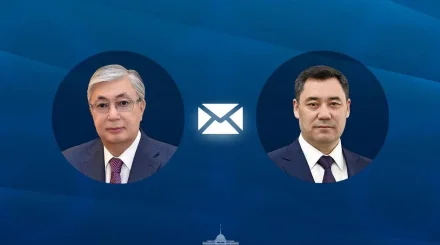 Токаев направил телеграмму поздравления президенту Кыргызстана