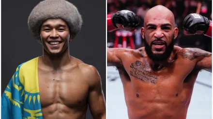 Асу Алмабаев прибыл в Баку перед следующим боем в UFC