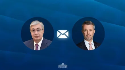 Президент Казахстана направил телеграмму поздравления королю Дании