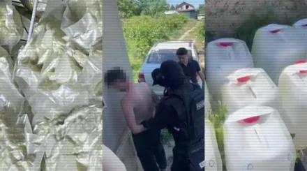 В Алматинской области ликвидировали нарколабораторию в частном доме (ВИДЕО)