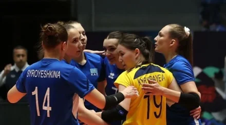Сборная Казахстана по волейболу заняла четвертое место на Кубке наций