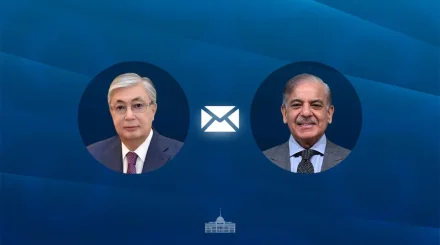 Глава государства направил письмо Премьер-министру Пакистана Шахбазу Шарифу