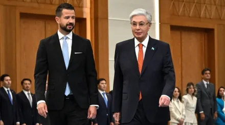 Президенты Казахстана и Черногории приняли Совместное заявление по итогам переговоров