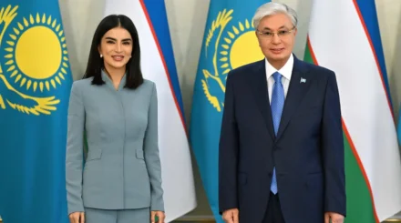 Токаев принял Руководителя Администрации Президента Узбекистана Саиду Мирзиёеву