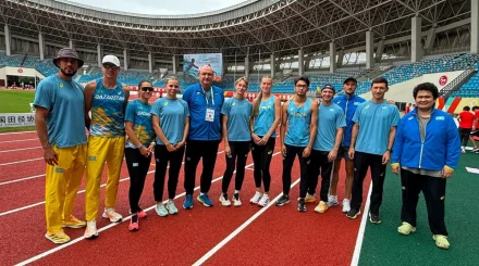 Сборная Казахстана по легкой атлетике завоевала золотую медаль на чемпионате Азии