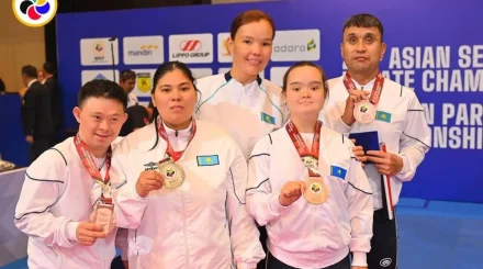 Сборная Казахстана по пара-карате заняла первое общекомандное место на чемпионате Азии